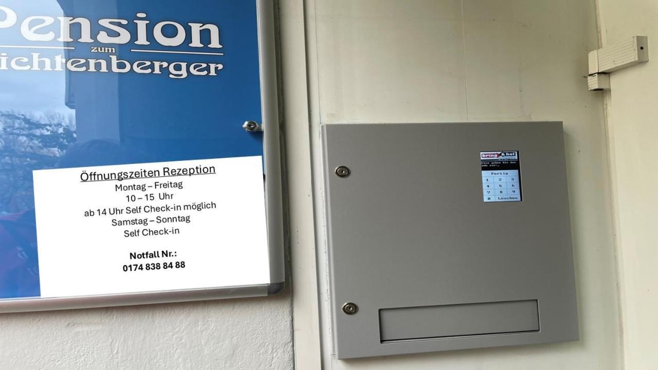 Pension Zum Lichtenberger Berlin Exteriör bild